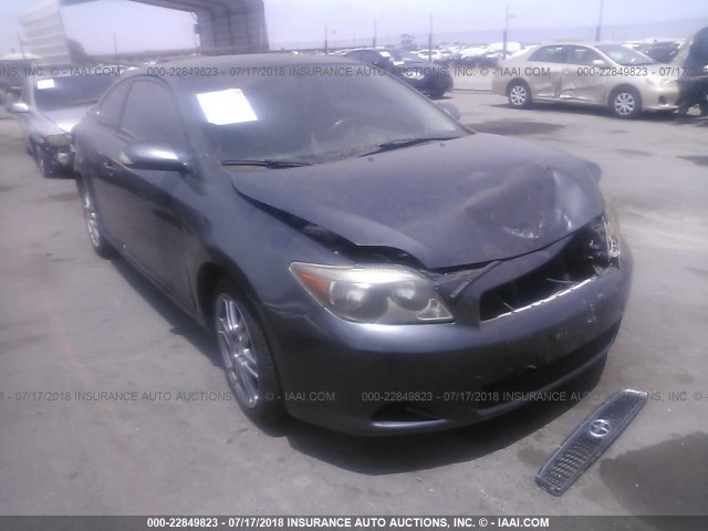 JTKDE177360094792 - 2006 TOYOTA SCION TC 灰色 照片 1