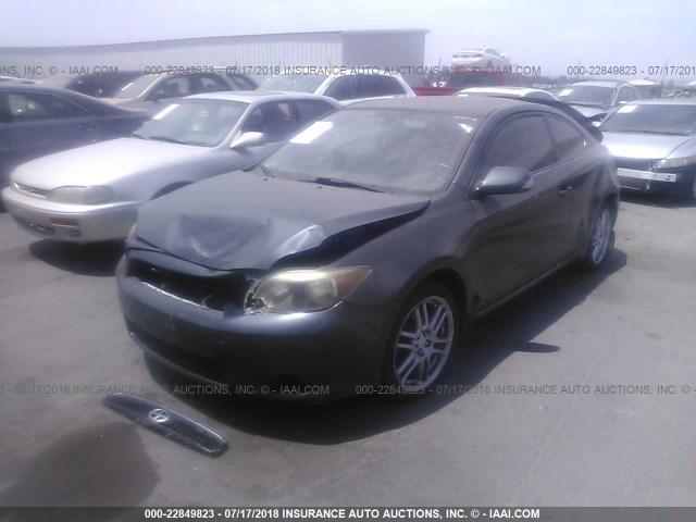 JTKDE177360094792 - 2006 TOYOTA SCION TC 灰色 照片 2