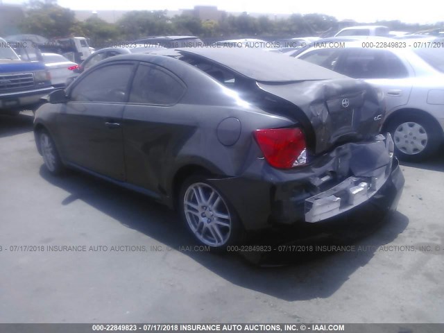 JTKDE177360094792 - 2006 TOYOTA SCION TC 灰色 照片 3