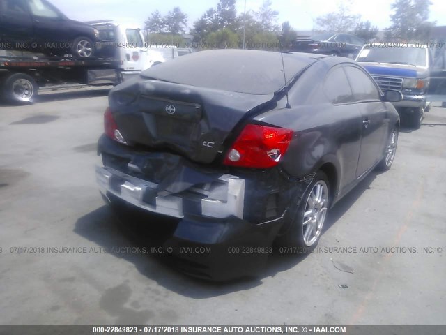 JTKDE177360094792 - 2006 TOYOTA SCION TC 灰色 照片 4