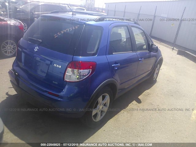 JS2YB5A35C6304581 - 2012 SUZUKI SX4 BLUE photo 4