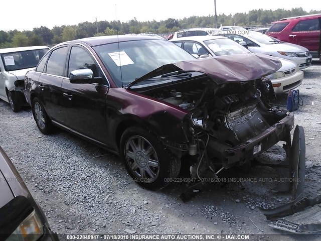 1FAHP25137G146508 - 2007 FORD FIVE HUNDRED LIMITED RED photo 1