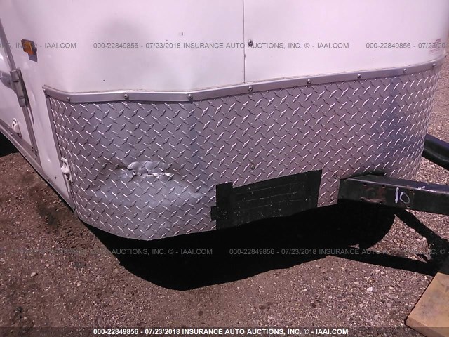 5NHUNS010FU108463 - 2015 FOREST RIVER GANS610SA UTILITY TRL  WHITE photo 6