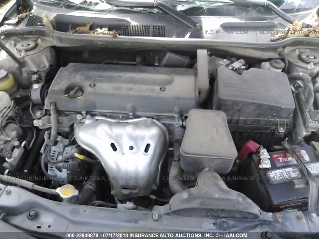 4T1BE46K39U873477 - 2009 TOYOTA CAMRY SE/LE/XLE ნაცრისფერი ფოტო 10