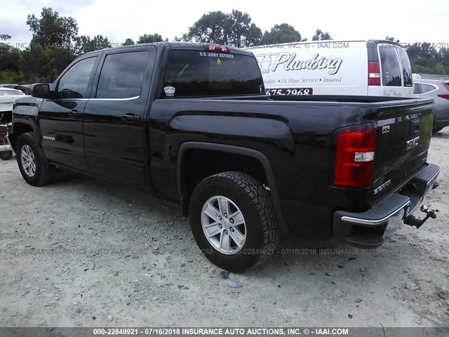 3GTU2UEC5FG273901 - 2015 GMC SIERRA K1500 SLE BLACK photo 3