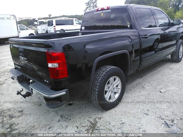 3GTU2UEC5FG273901 - 2015 GMC SIERRA K1500 SLE BLACK photo 4