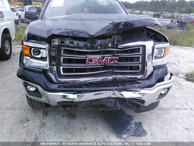 3GTU2UEC5FG273901 - 2015 GMC SIERRA K1500 SLE BLACK photo 6