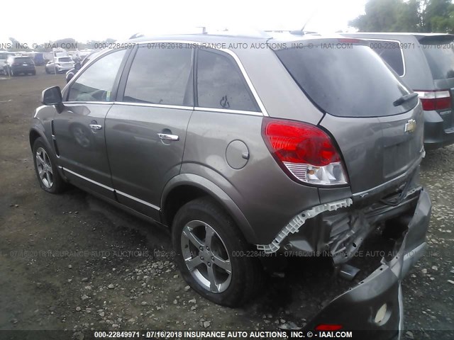 3GNAL3E51CS540012 - 2012 CHEVROLET CAPTIVA SPORT/LT GRAY photo 3