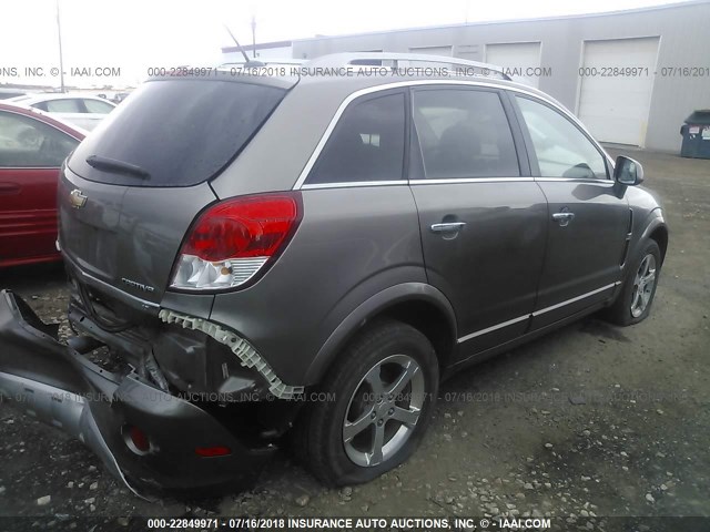 3GNAL3E51CS540012 - 2012 CHEVROLET CAPTIVA SPORT/LT GRAY photo 4