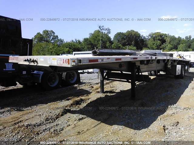 13N148205C1554794 - 2012 FONTAINE TRAILER CO FLATBED  SILVER photo 2