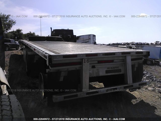 13N148205C1554794 - 2012 FONTAINE TRAILER CO FLATBED  SILVER photo 3