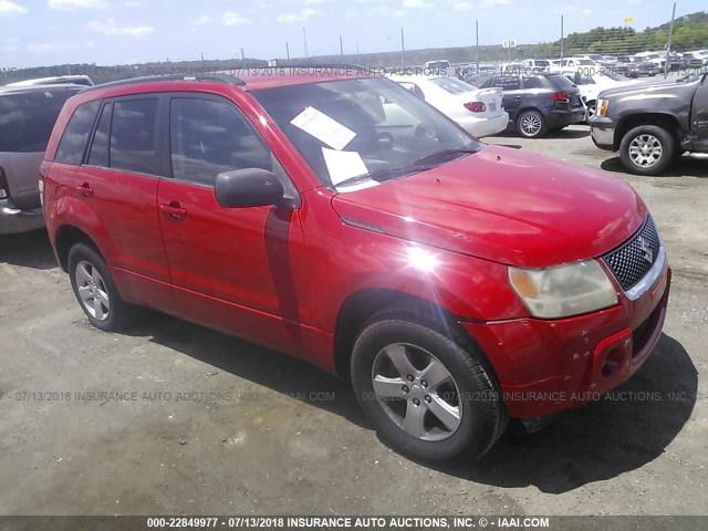 JS3TD944264103605 - 2006 SUZUKI GRAND VITARA XSPORT RED photo 1