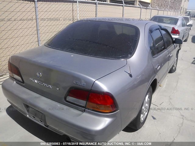 JN1CA21DXXT215081 - 1999 NISSAN MAXIMA GLE/GXE/SE GRAY photo 4