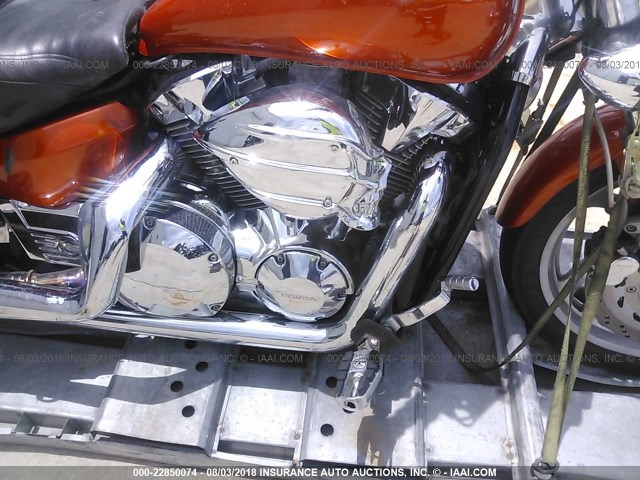 1HFSC55014A006126 - 2004 HONDA VTX1300 C ORANGE photo 8