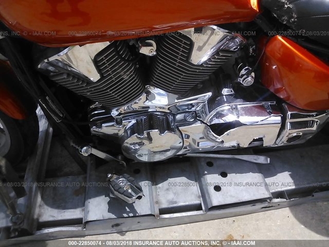 1HFSC55014A006126 - 2004 HONDA VTX1300 C ORANGE photo 9