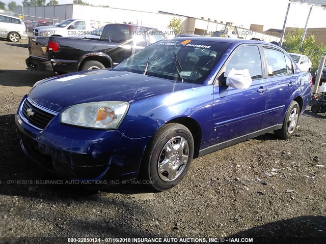 1G1ZS58F97F188914 - 2007 CHEVROLET MALIBU LS ლურჯი ფოტო 2