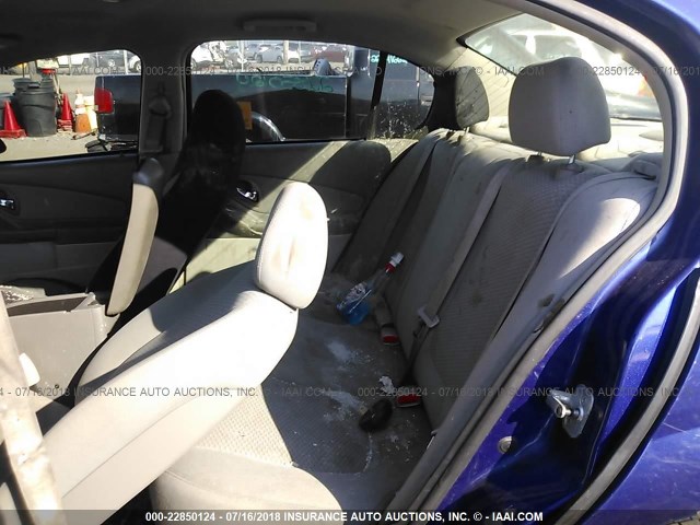 1G1ZS58F97F188914 - 2007 CHEVROLET MALIBU LS ლურჯი ფოტო 8