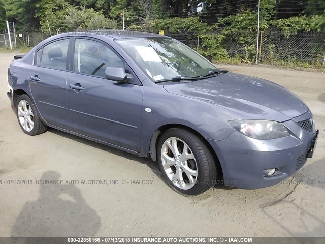 JM1BK32G491205469 - 2009 MAZDA 3 I GRAY photo 1