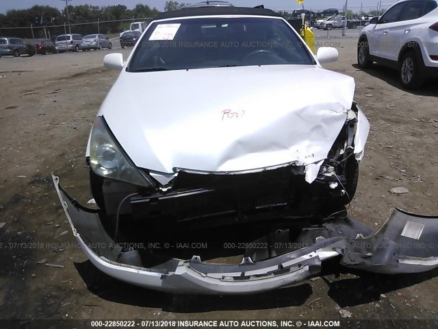 4T1FA38P96U080938 - 2006 TOYOTA CAMRY SOLARA SE/SLE Ağ foto 6