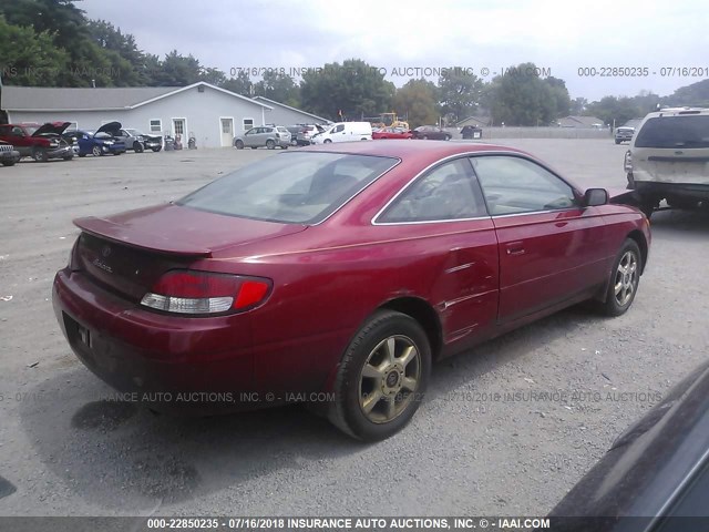 2T1CF22P8XC091522 - 1999 TOYOTA CAMRY SOLARA SE/SLE წითელი ფოტო 4