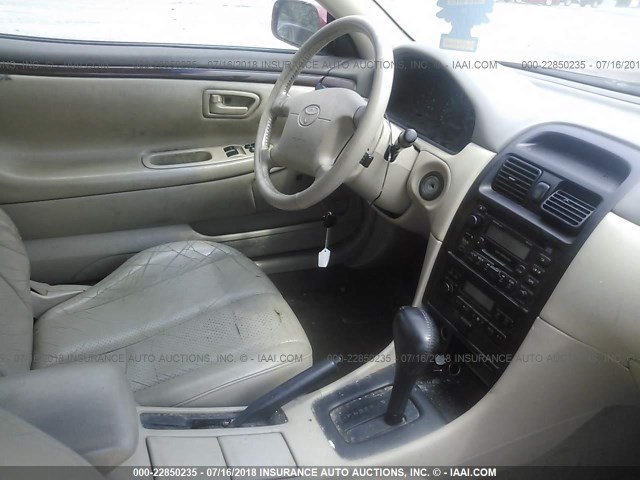 2T1CF22P8XC091522 - 1999 TOYOTA CAMRY SOLARA SE/SLE წითელი ფოტო 5