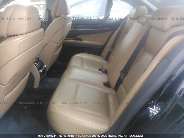 WBAKA83519CY33990 - 2009 BMW 750 I BLACK photo 8