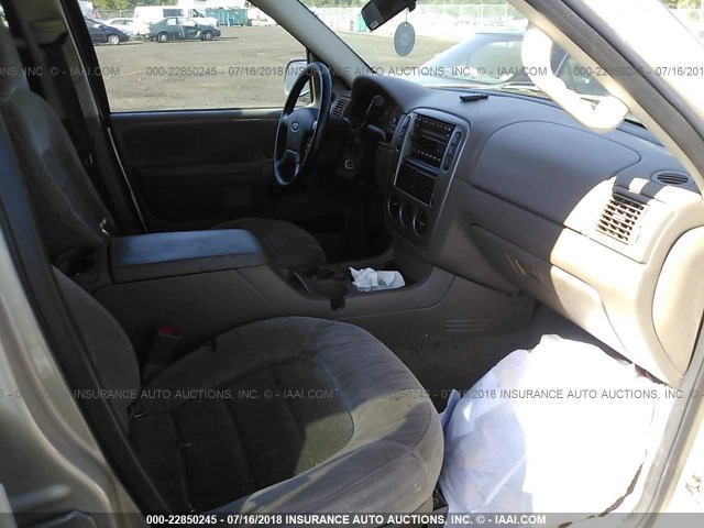1FMZU73K15UB53709 - 2005 FORD EXPLORER XLT/XLT SPORT/NBX 金色 照片 5