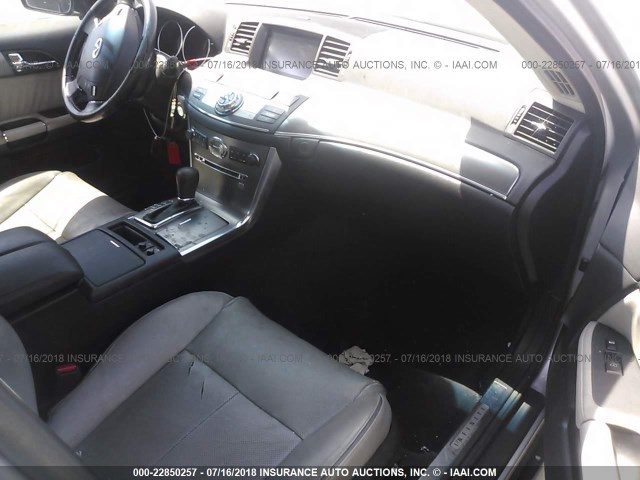 JNKAY01E86M103481 - 2006 INFINITI M35 SPORT SILVER photo 5