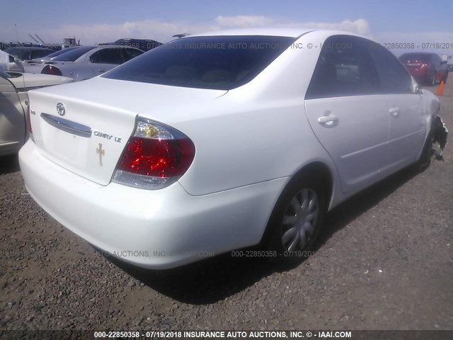 4T1BE32K65U429665 - 2005 TOYOTA CAMRY LE/XLE/SE 白色 照片 4