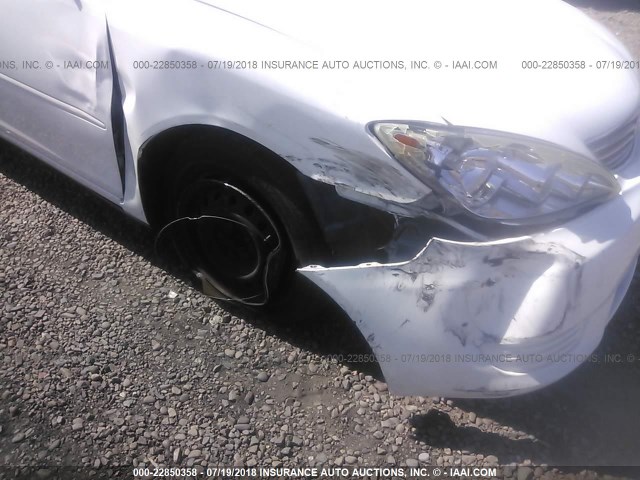 4T1BE32K65U429665 - 2005 TOYOTA CAMRY LE/XLE/SE 白色 照片 6
