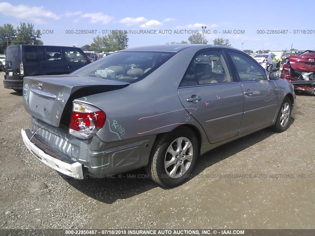 4T1BF30KX5U593257 - 2005 TOYOTA CAMRY LE/XLE/SE Boz foto 4