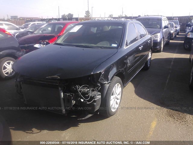 KNAGH4A86A5446870 - 2010 KIA OPTIMA EX/SX BLACK photo 2