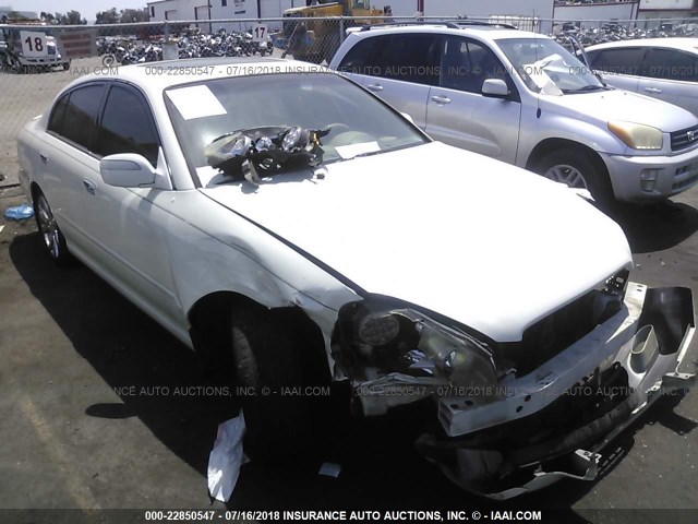 JNKBF01A92M006274 - 2002 INFINITI Q45 WHITE photo 1