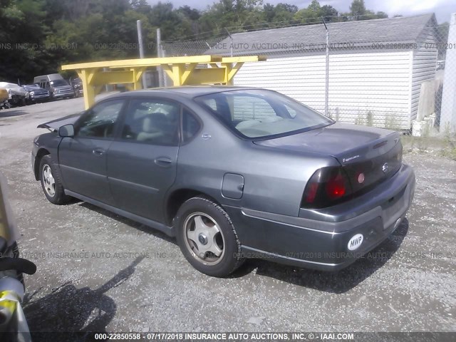 2G1WF52E649253617 - 2004 CHEVROLET IMPALA Boz foto 3