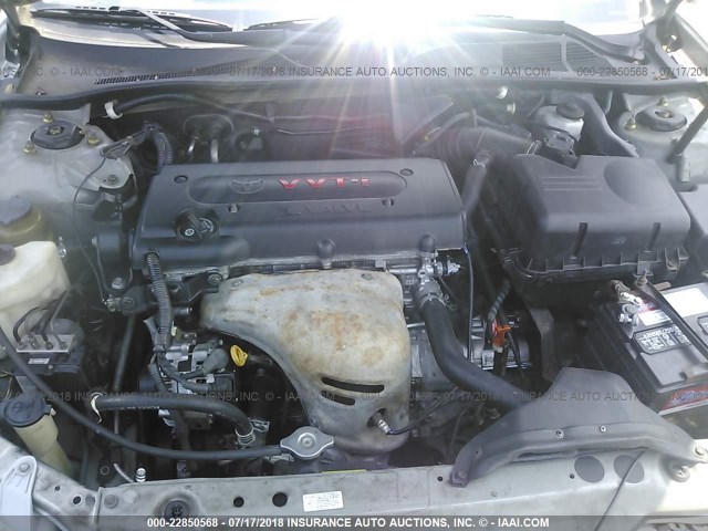 4T1BE32KX5U425442 - 2005 TOYOTA CAMRY LE/XLE/SE 银色 照片 10