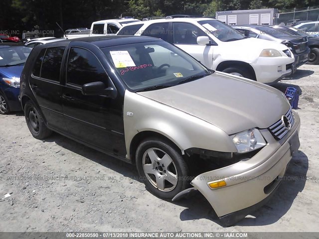 9BWFK61J734065932 - 2003 VOLKSWAGEN GOLF GL BLACK photo 1