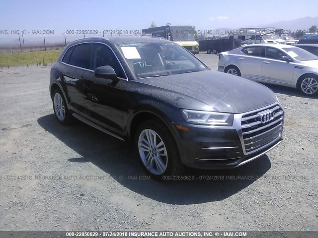 WA1BNAFY3J2037315 - 2018 AUDI Q5 PREMIUM PLUS GRAY photo 1