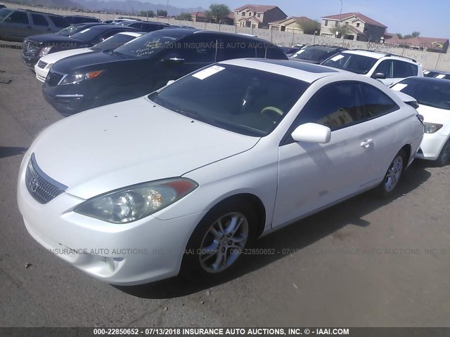 4T1CE38P36U636782 - 2006 TOYOTA CAMRY SOLARA SE/SLE თეთრი ფოტო 2