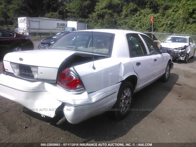 2FDFP74W35X160551 - 2005 FORD CROWN VICTORIA LX WHITE photo 6