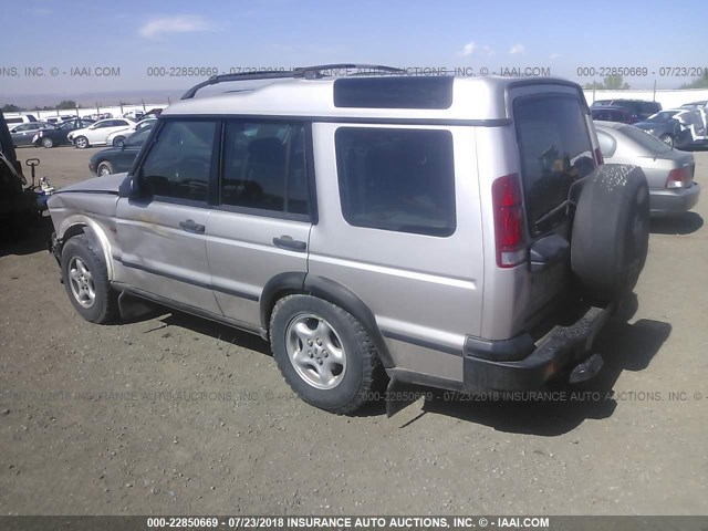 SALTW15471A727721 - 2001 LAND ROVER DISCOVERY II SE SILVER photo 3