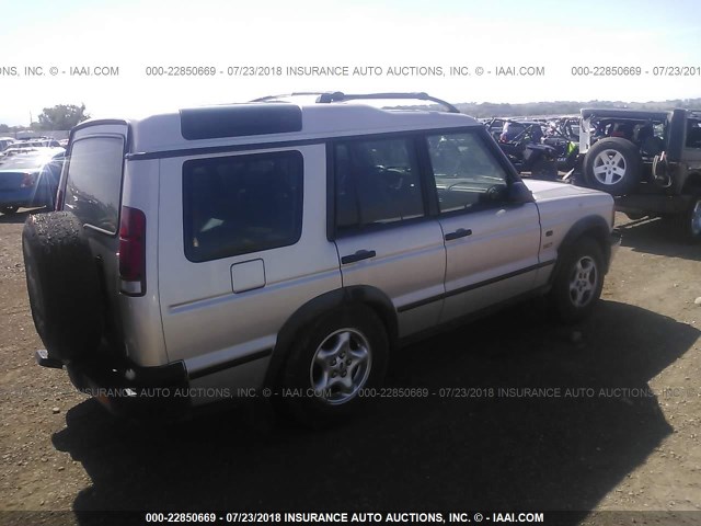 SALTW15471A727721 - 2001 LAND ROVER DISCOVERY II SE SILVER photo 4