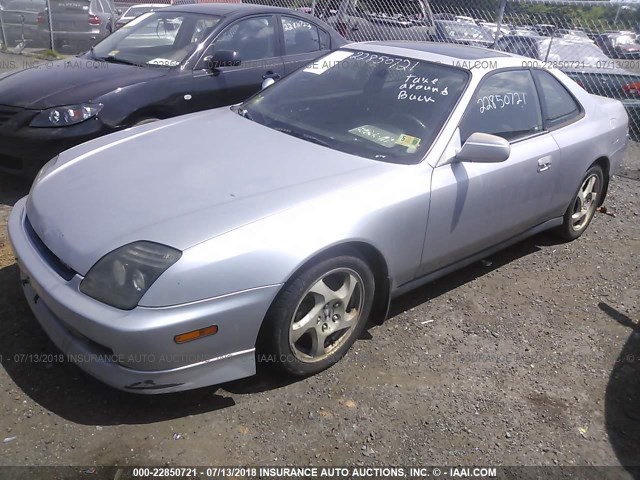 JHMBB62441C000622 - 2001 HONDA PRELUDE SILVER photo 2