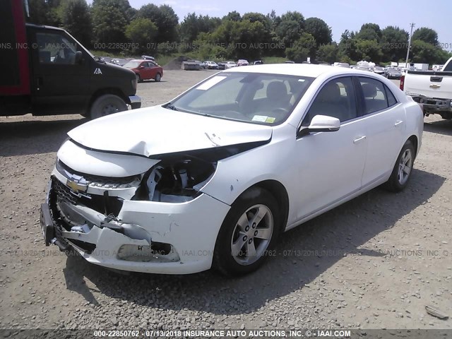 1G11C5SA9GF152132 - 2016 CHEVROLET MALIBU LIMITED LT WHITE photo 2