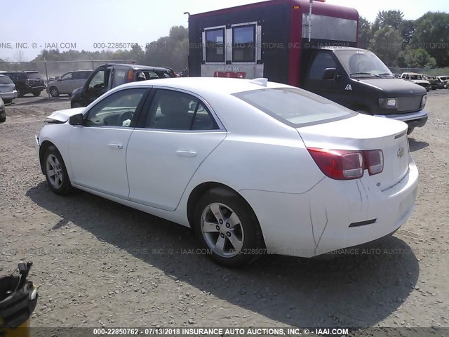 1G11C5SA9GF152132 - 2016 CHEVROLET MALIBU LIMITED LT WHITE photo 3