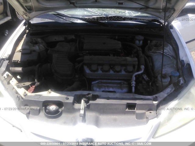 1HGES16354L024162 - 2004 HONDA CIVIC DX VP Ağ foto 10