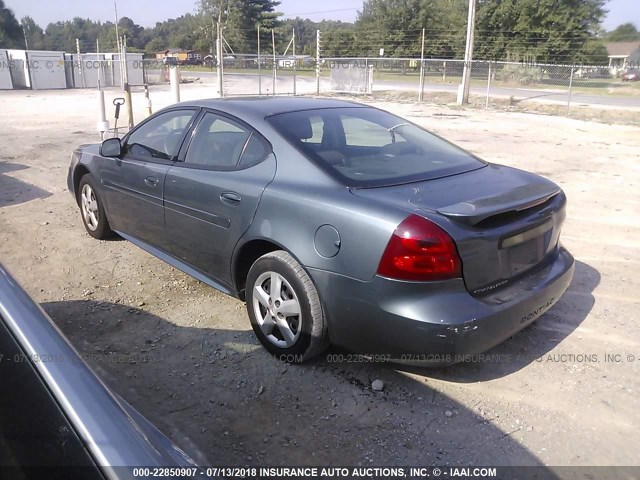 2G2WP552261272256 - 2006 PONTIAC GRAND PRIX GRAY photo 3