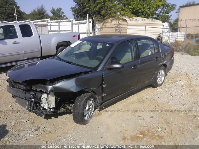 1G1ZT52855F237823 - 2005 CHEVROLET MALIBU LS Жасыл фото 2