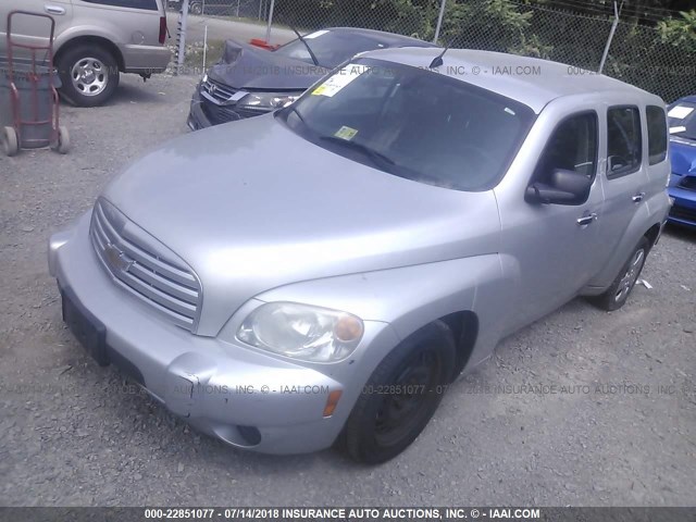 3GNBAAFW1BS615683 - 2011 CHEVROLET HHR LS ვერცხლისფერი ფოტო 2