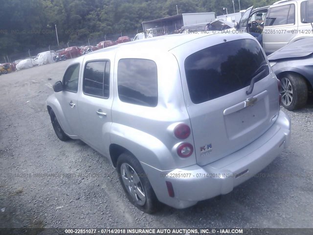 3GNBAAFW1BS615683 - 2011 CHEVROLET HHR LS ვერცხლისფერი ფოტო 3