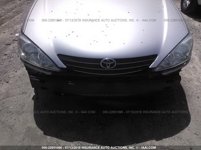 4T1BE30K13U698253 - 2003 TOYOTA CAMRY LE/XLE/SE 银色 照片 6